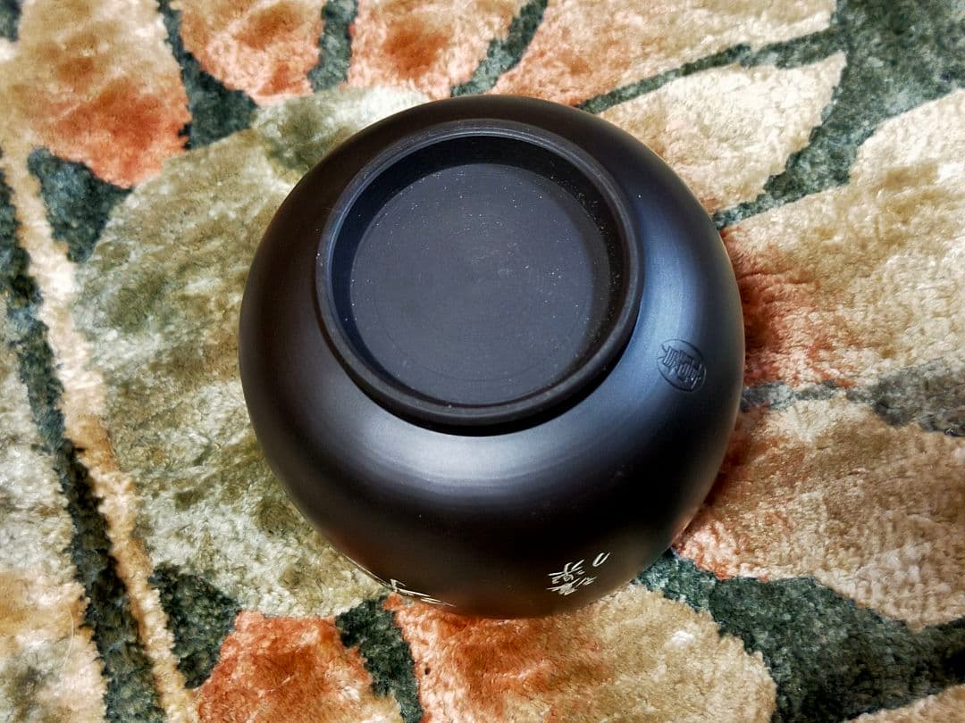 ♥新品♥　黒泥　茶器　セット　高資作　般若心経　煎茶器　茶道具　骨董　古玩