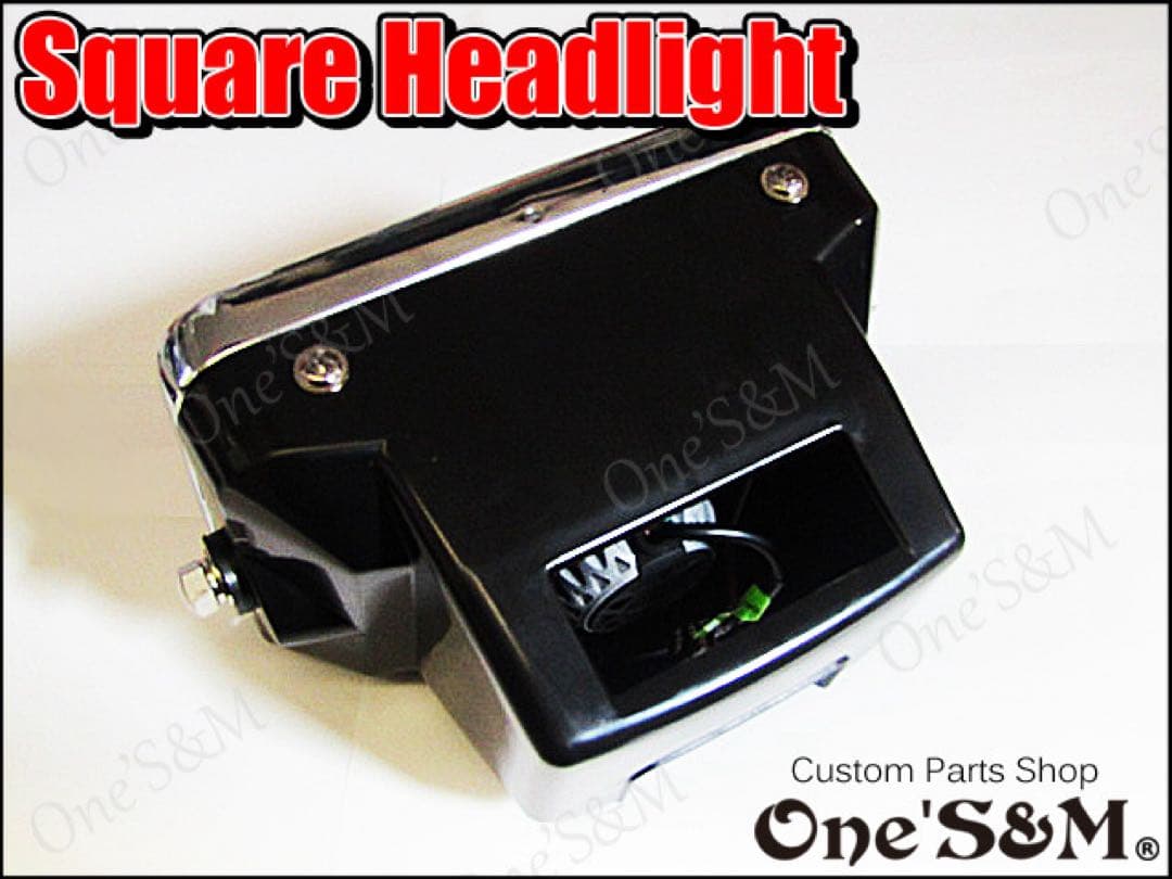 角型ヘッドライト LED RGB LEDポジ 角目ヘッドライト Q2-2B