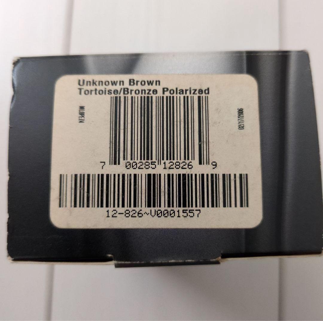 OAKLEY　Unknown Brown 偏光サングラス 廃盤希少レア品