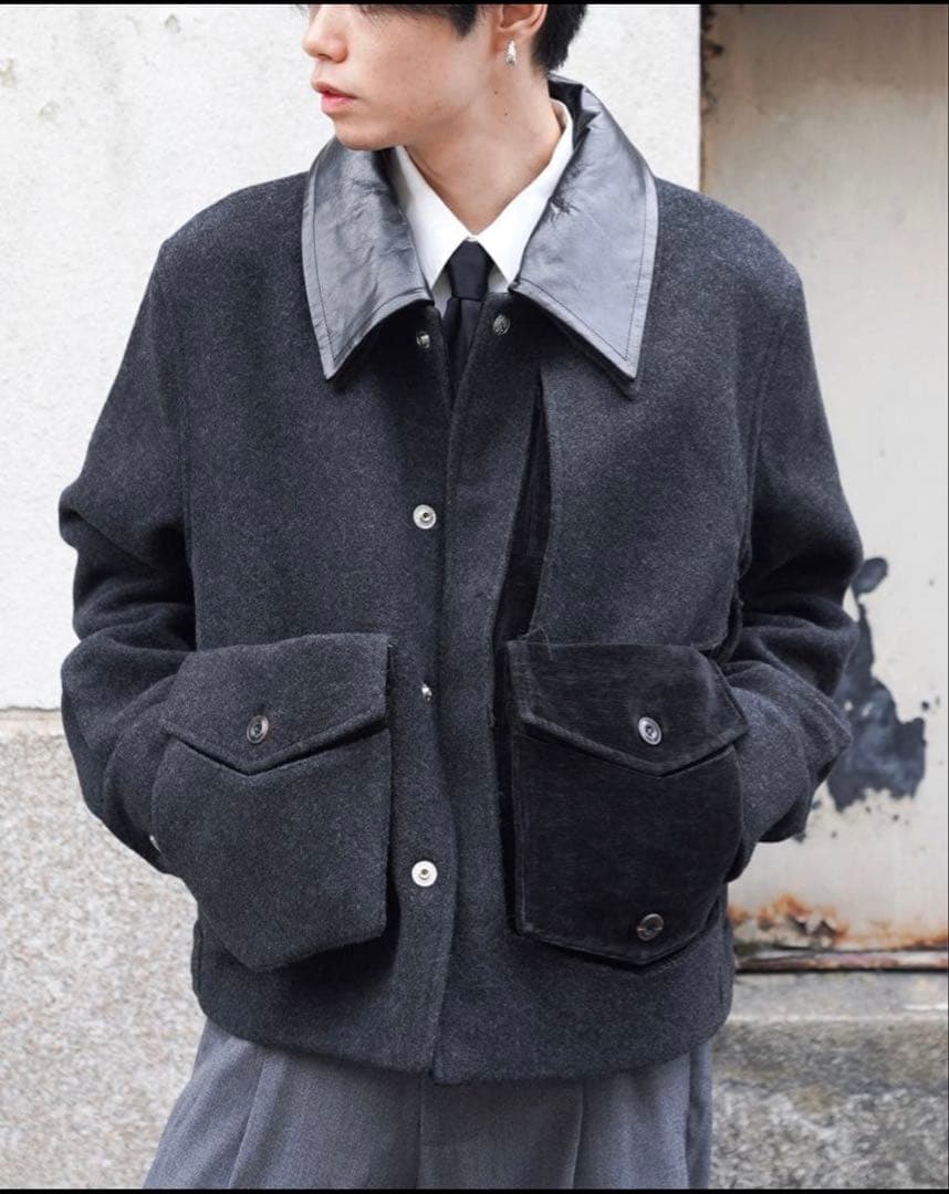 NULLUS AW25 Peeled Off Jacket 深水光太