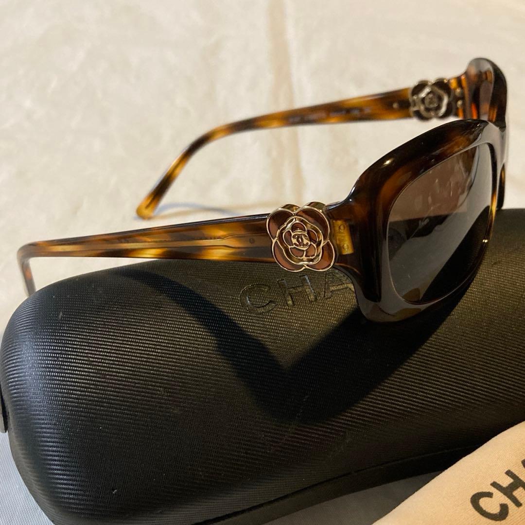 ミッチー CHANEL シャネル サングラス5127★カメリアモチーフ.