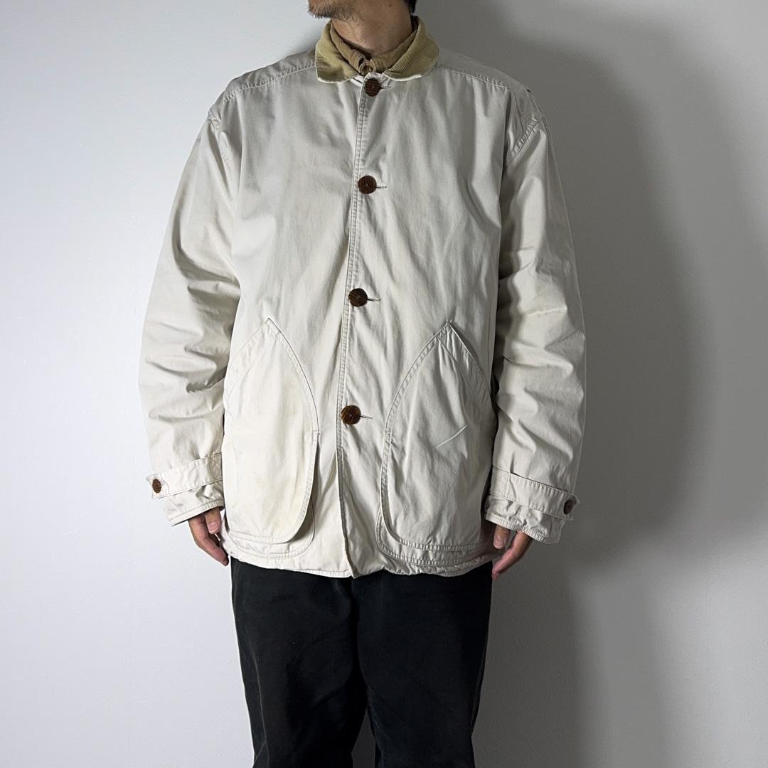 J.CREW巨人タグ90sハーフコート襟コーデュロイハンティングジャケット古着