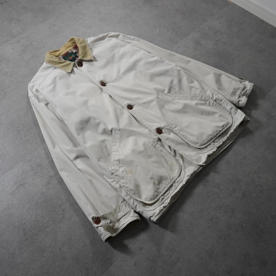 J.CREW巨人タグ90sハーフコート襟コーデュロイハンティングジャケット古着