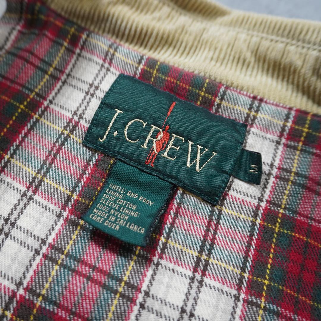 J.CREW巨人タグ90sハーフコート襟コーデュロイハンティングジャケット古着