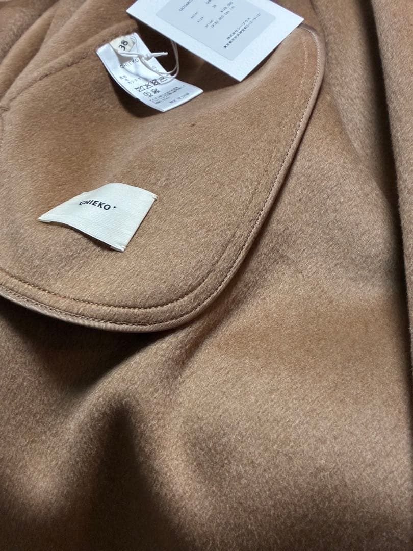 CHIEKO+ wool&cashmere  coat 38新品未使用