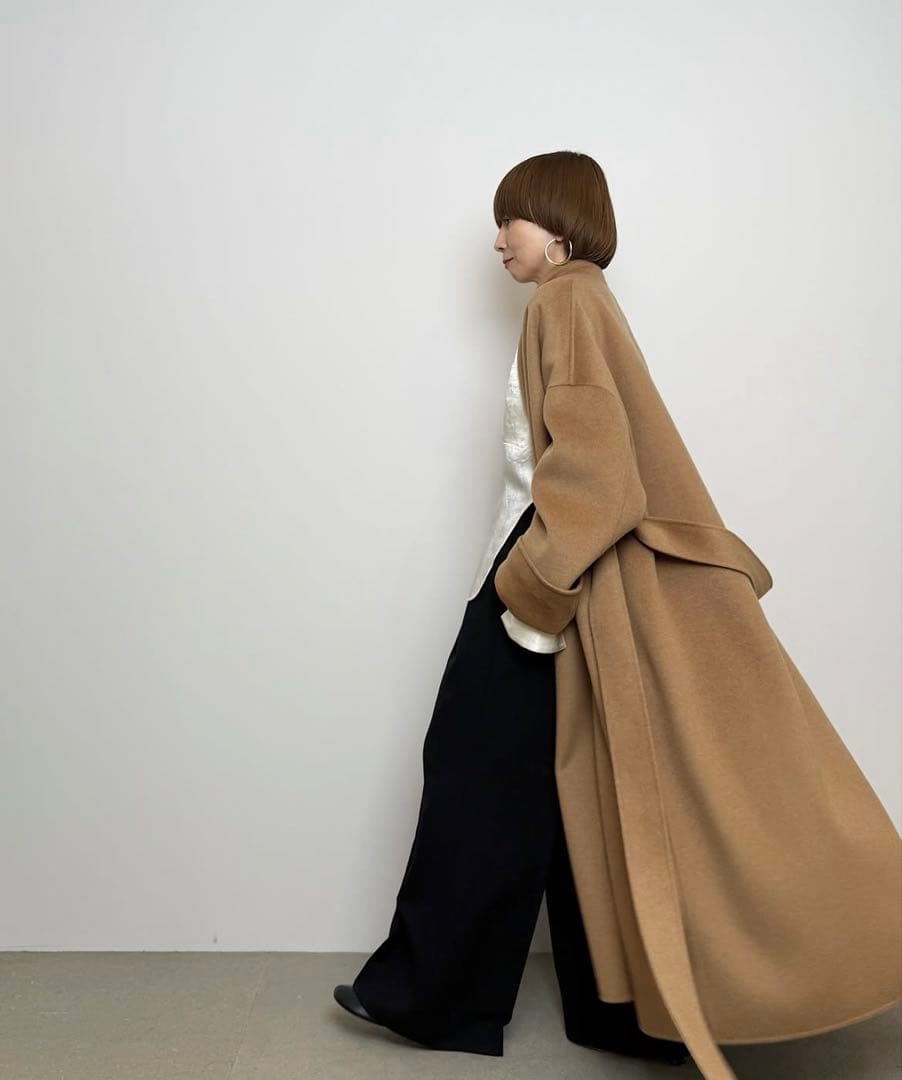 CHIEKO+ wool&cashmere  coat 38新品未使用