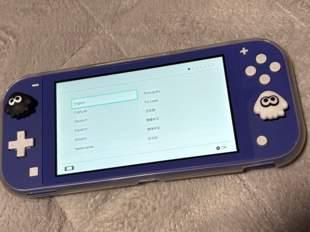 Nintendo Switch Lite（ブルー）本体＋箱付き+充電器