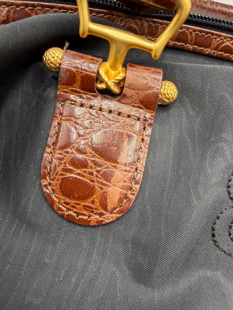 専用 美品】バレンシアガ　ボストンバッグ　ナイロン　ブラック