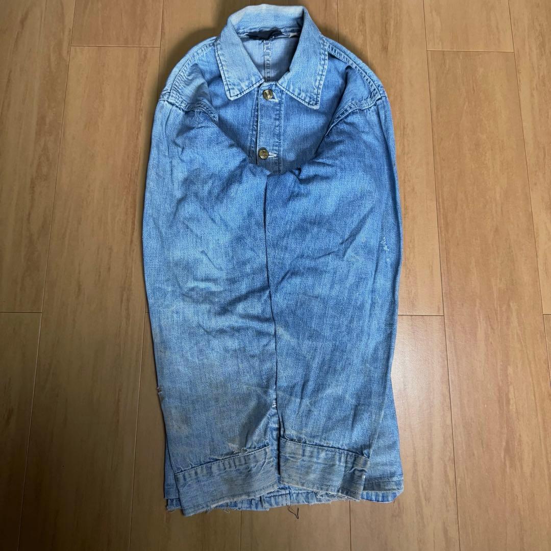 BIG SMITH 60s USA製 デニムカバーオール デニムワークジャケット