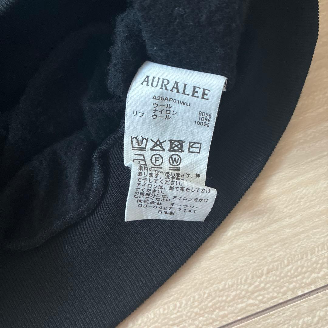 AURALEE ハーフジップ　size3 2025AW