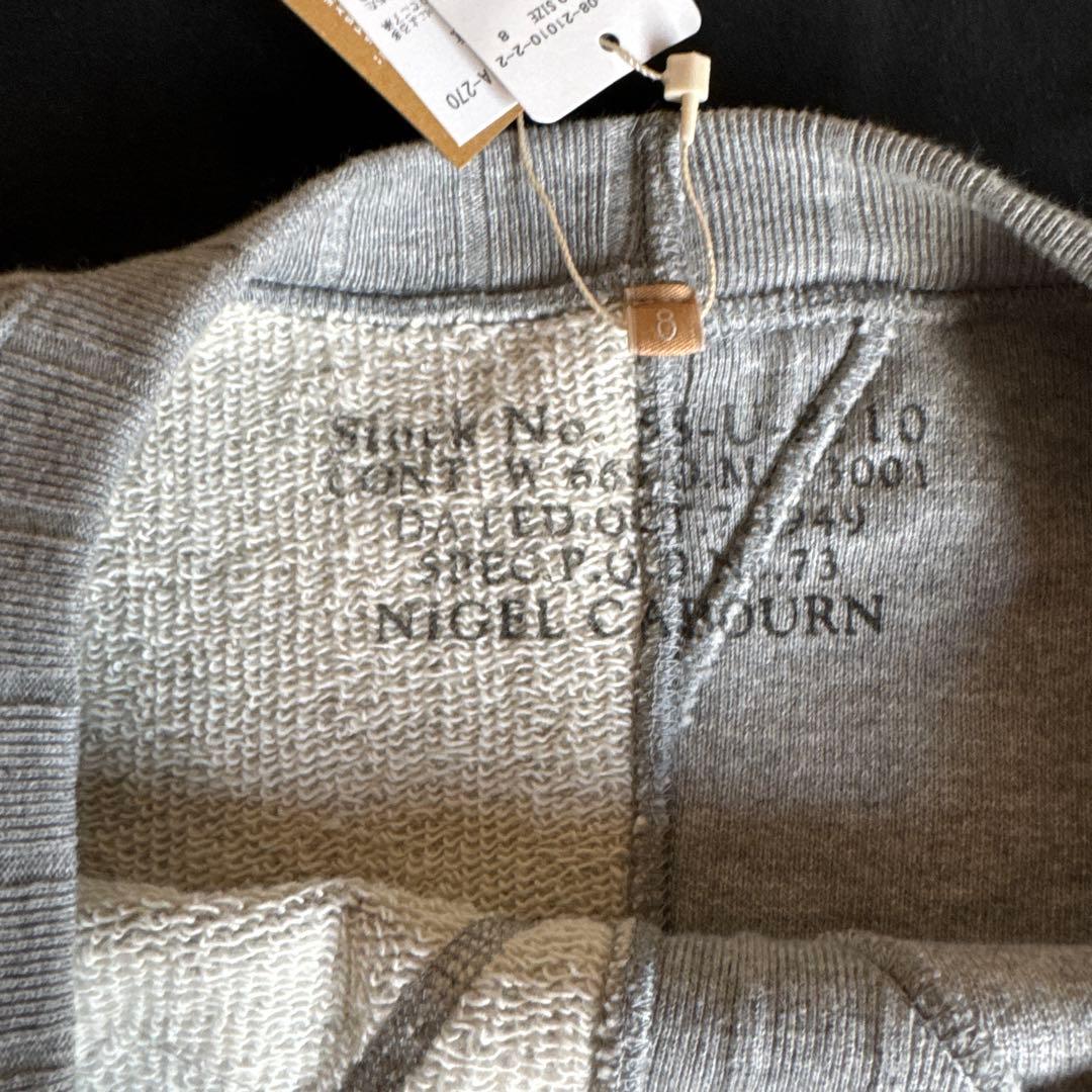 NAGELCABOURN ナイジェルケーボン　スエットTシャツ　新品