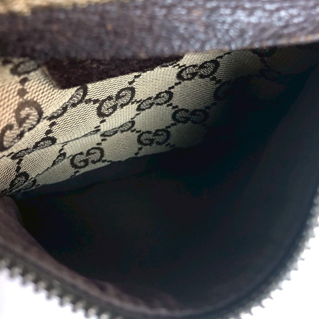 GUCCI グッチ GGキャンバス シェリーライン ウエストバッグ レディース