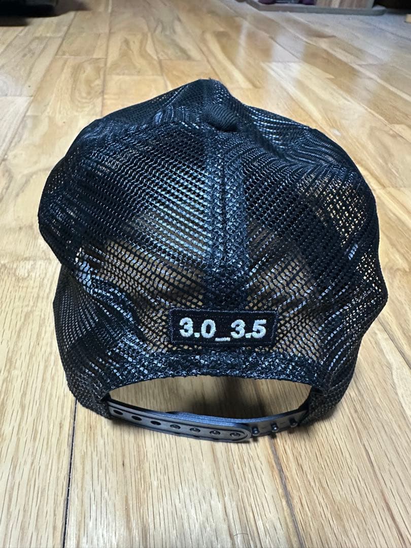 メッシュキャップ ブラック 3.0-3.5 NEWERAとreversalコラボ