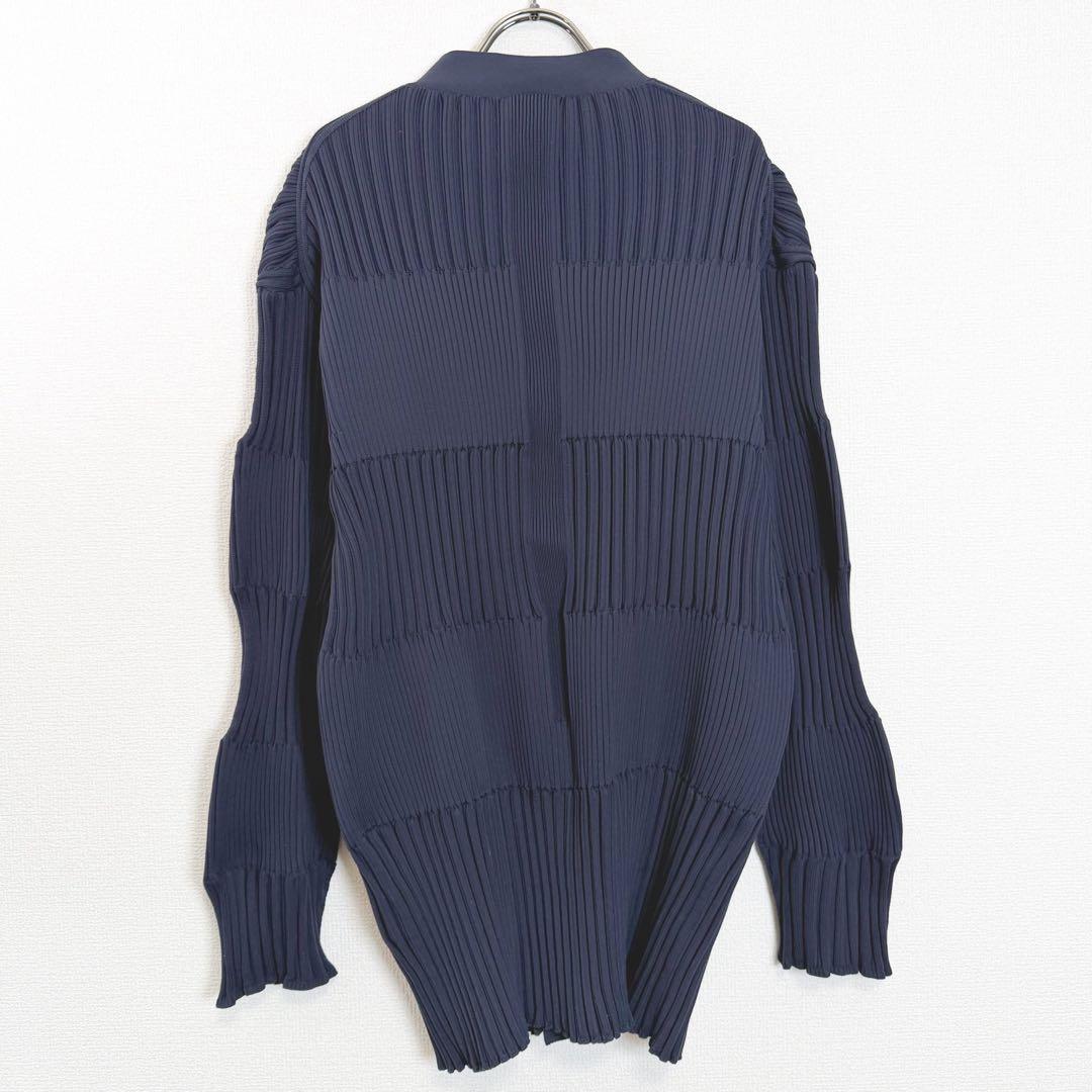 CFCL FLUTED JACKET カーディガン　ネイビー
