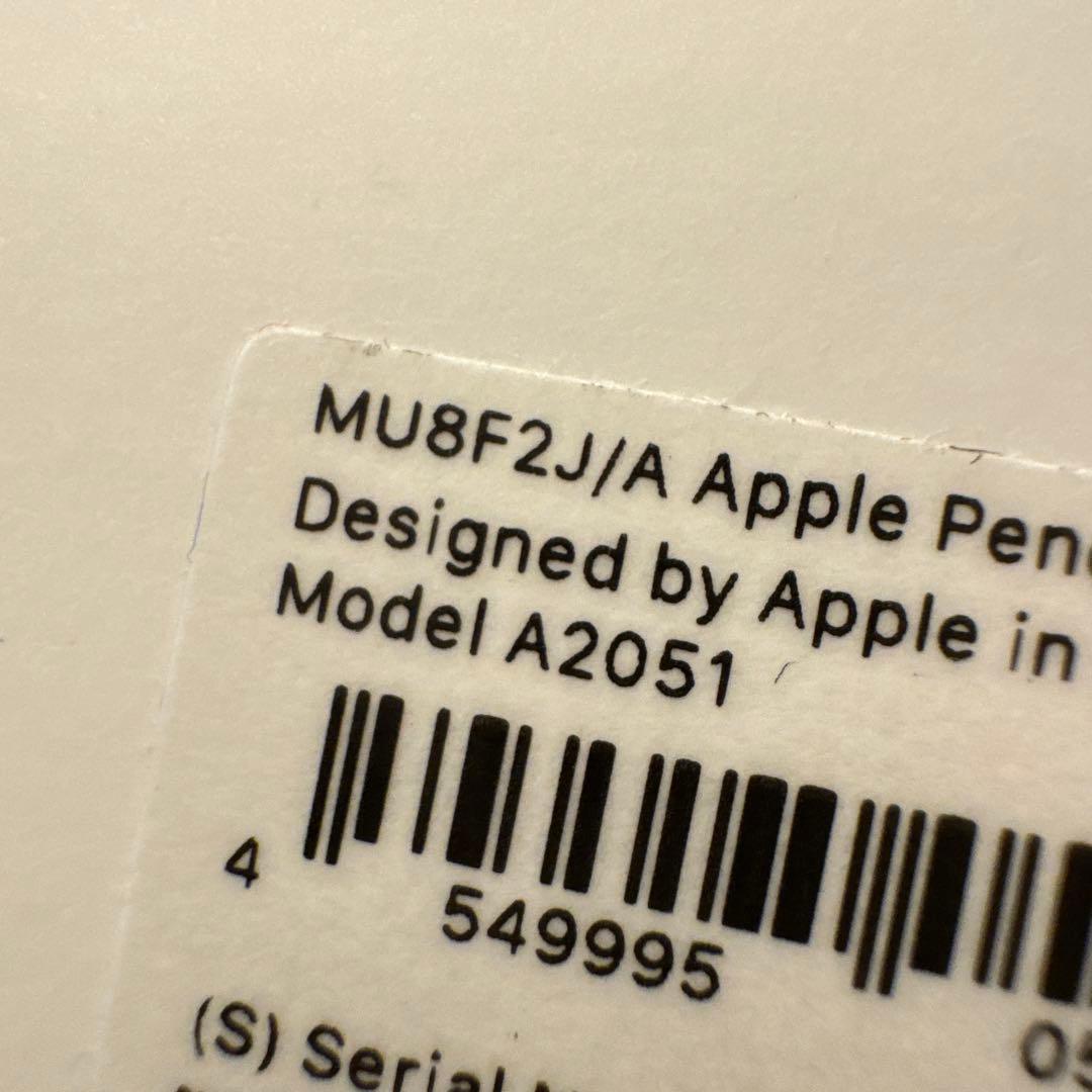 Apple Pencil アップルペンシル　第2世代　A2051