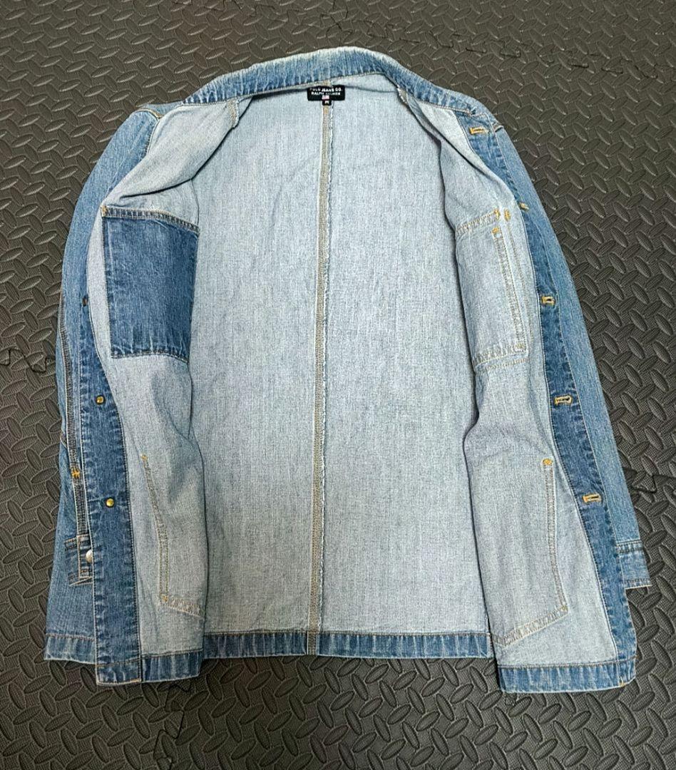 90s POLO JEANS ラルフ デニムカバーオール M
