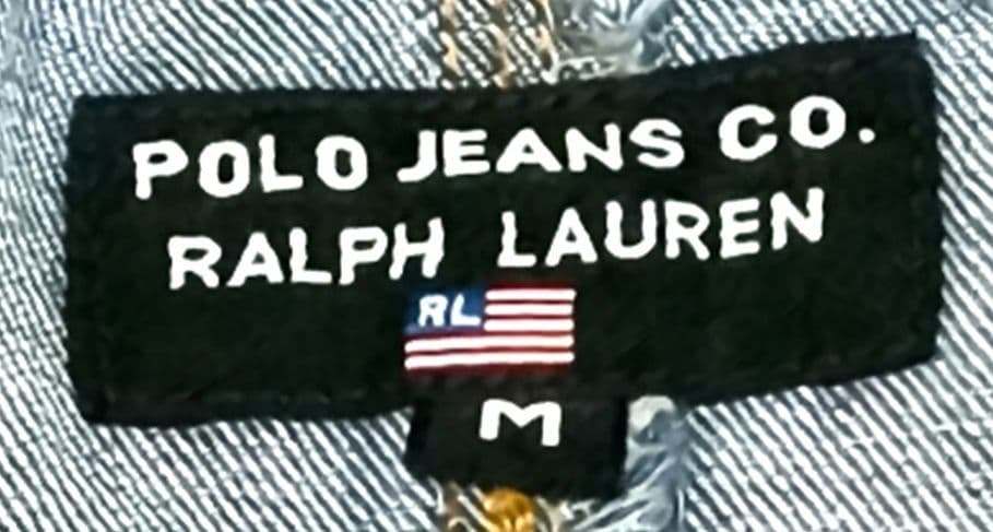 90s POLO JEANS ラルフ デニムカバーオール M
