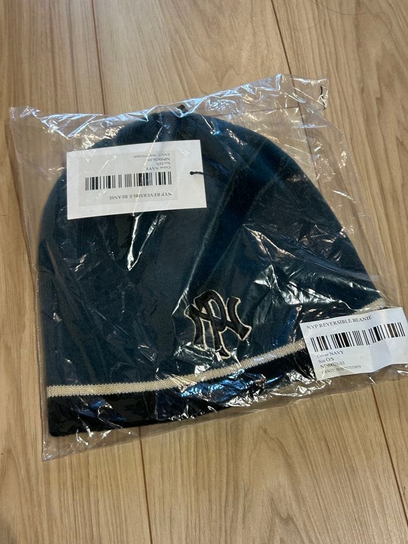 Aries nyp reversible beanie リバーシブルビーニー