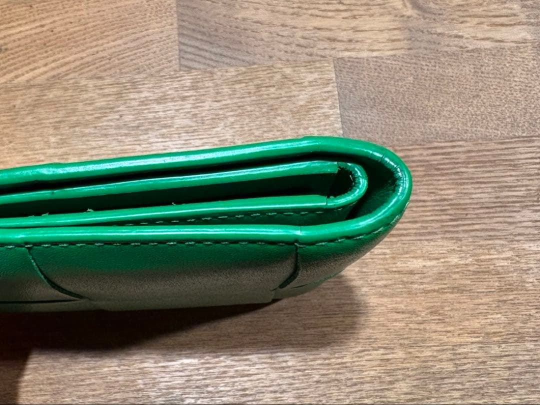 ボッテガヴィネタ カセット 財布 カードケース グリーン