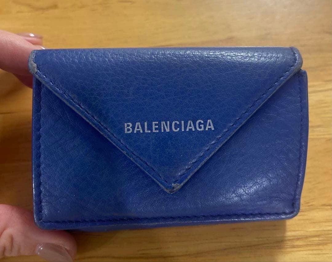 BALENCIAGA 三つ折り財布 ペーパーミニウォレット