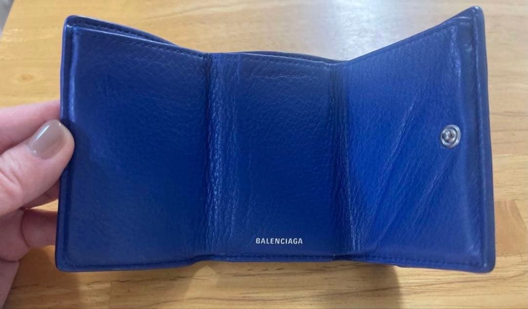 BALENCIAGA 三つ折り財布 ペーパーミニウォレット