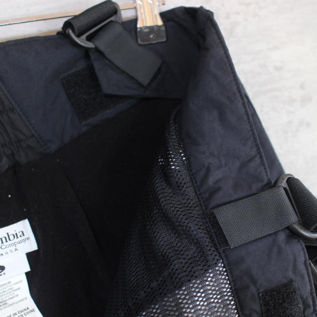 【超美品 超高機能】サスペンダー付 チタニウム【XL】コロンビア スノーパンツ
