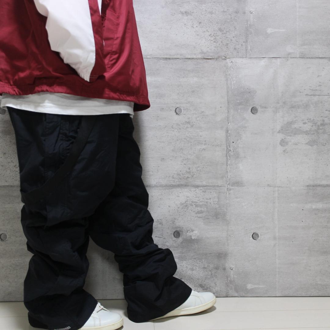 【超美品 超高機能】サスペンダー付 チタニウム【XL】コロンビア スノーパンツ