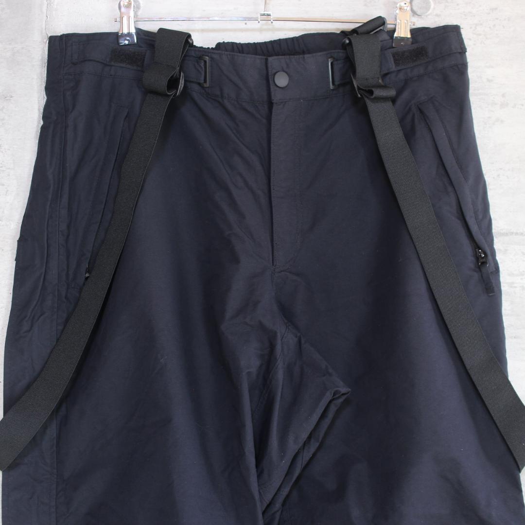 【超美品 超高機能】サスペンダー付 チタニウム【XL】コロンビア スノーパンツ