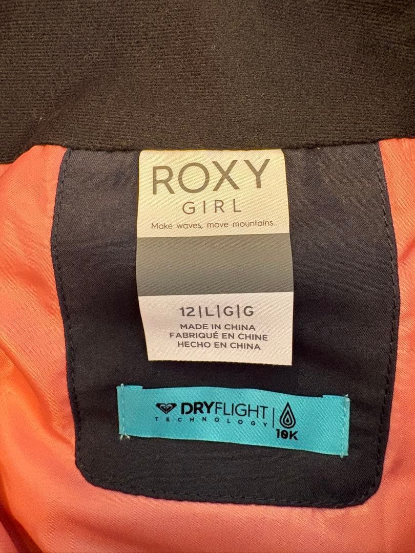 ROXY ビブパンツ ピンク150 新品タグ付き