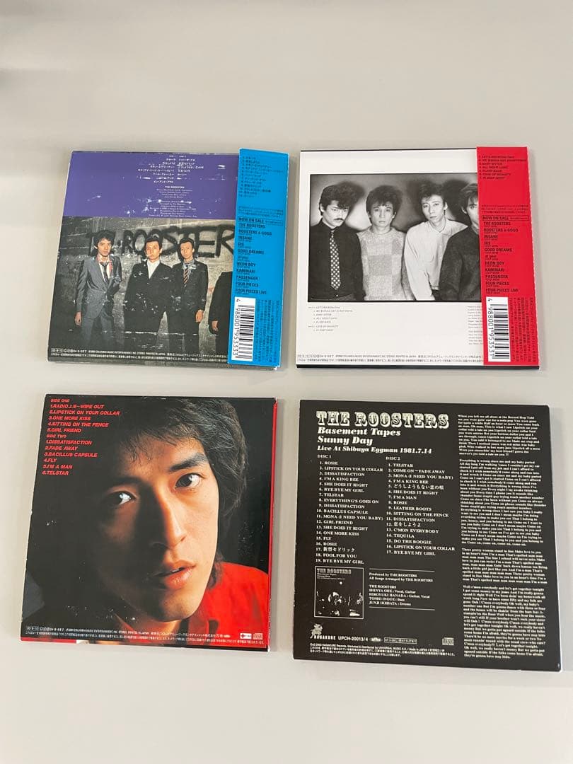 THE ROOSTERS ルースターズ 紙ジャケット 大江慎也Vo 4枚セット