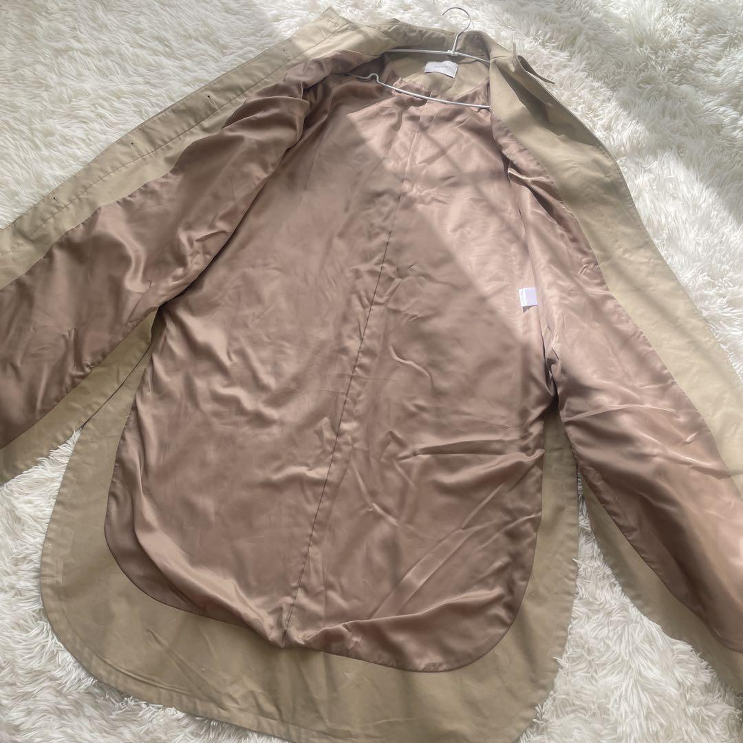 美品 23AW M【MANOF ROUND HEM DOUBLE COAT】