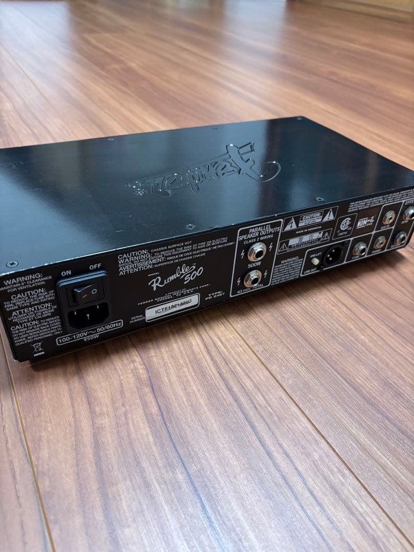 Fender Rumble 500 ベース用アンプ