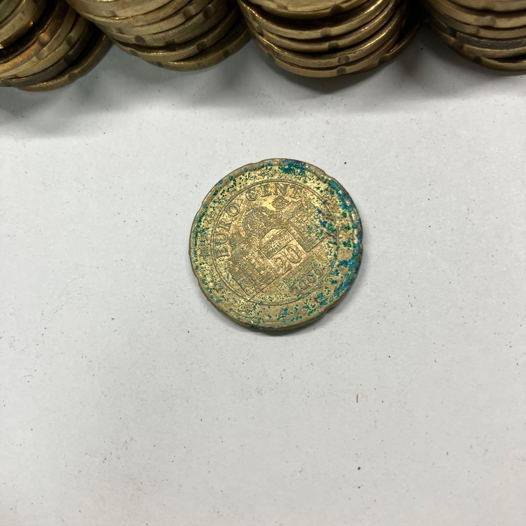 ユーロ　20セント　200枚　　硬貨　まとめ売り