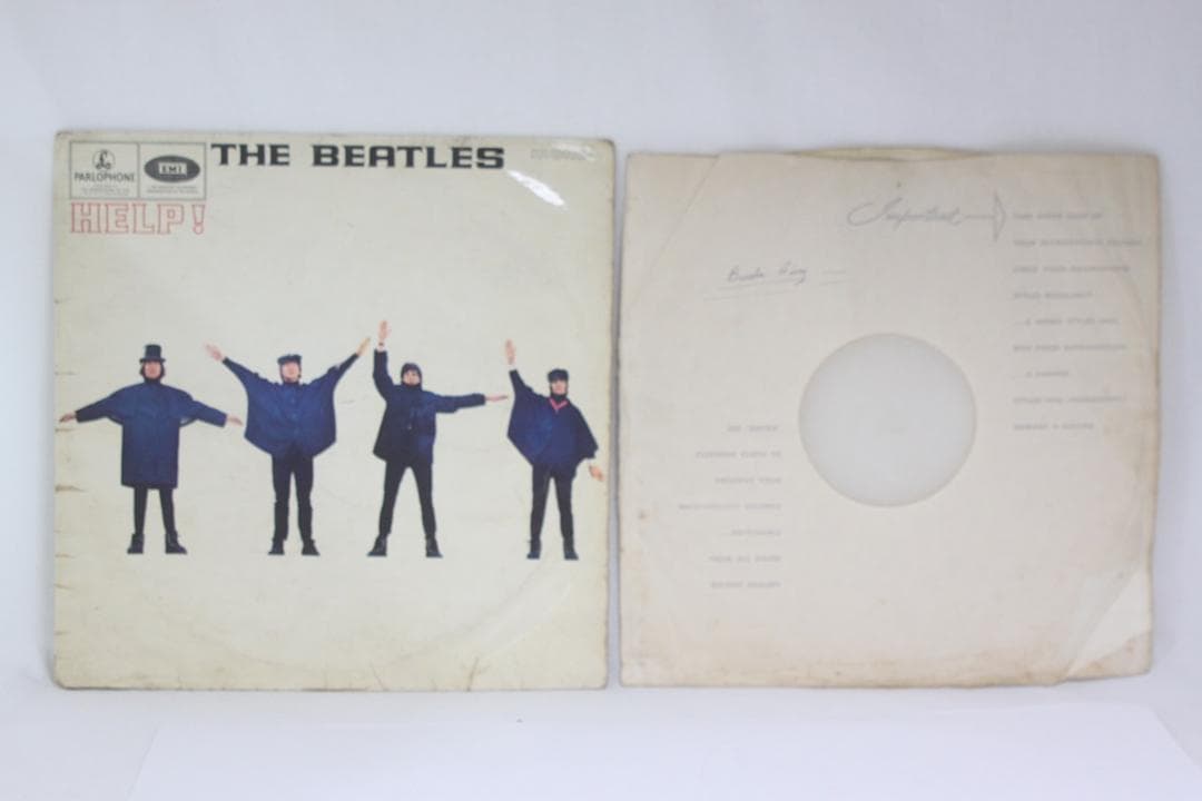 英LP The Beatles Help! UK盤 Mono ヘルプ!