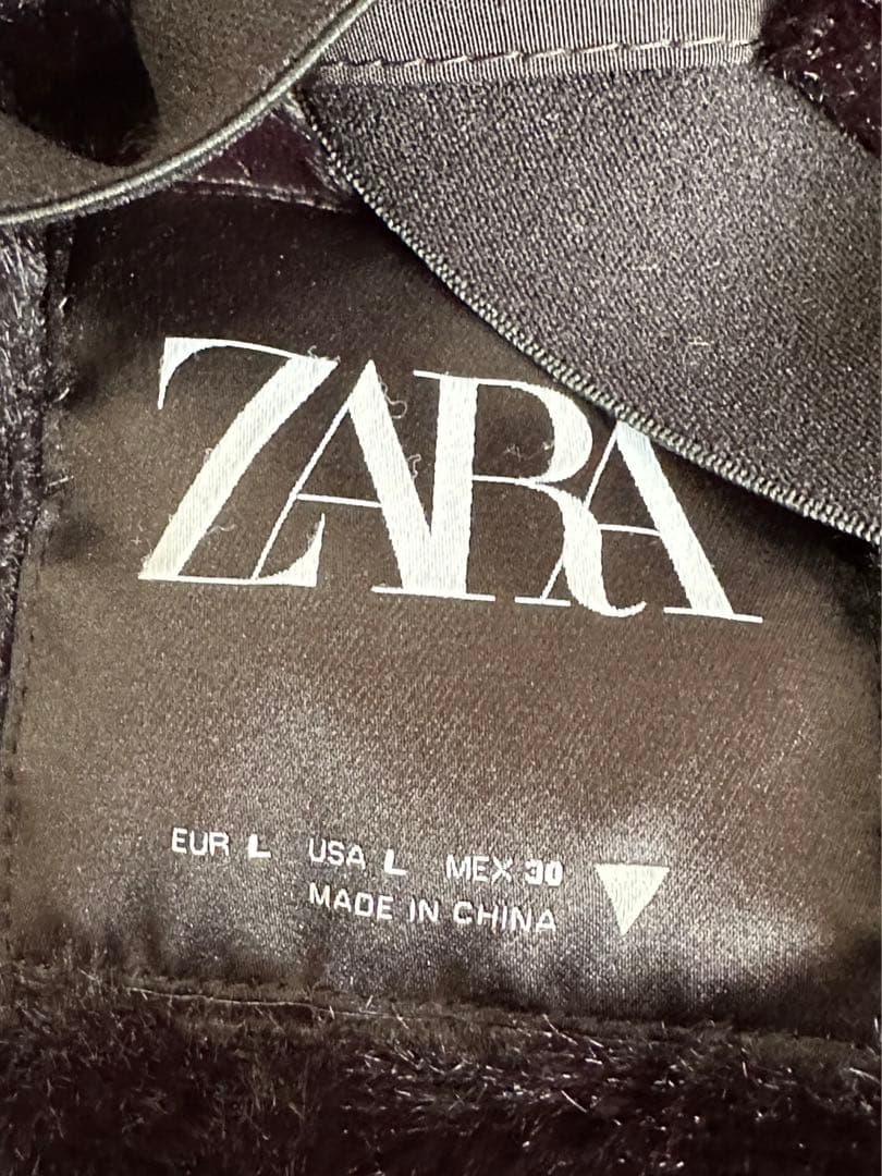 美品 ZARA 中綿 モッズコート Lサイズ