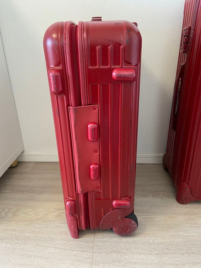 RIMOWAサルサ オリエンタルレッド35L 機内持ち込み2輪