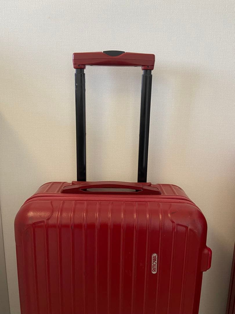 RIMOWAサルサ オリエンタルレッド35L 機内持ち込み2輪