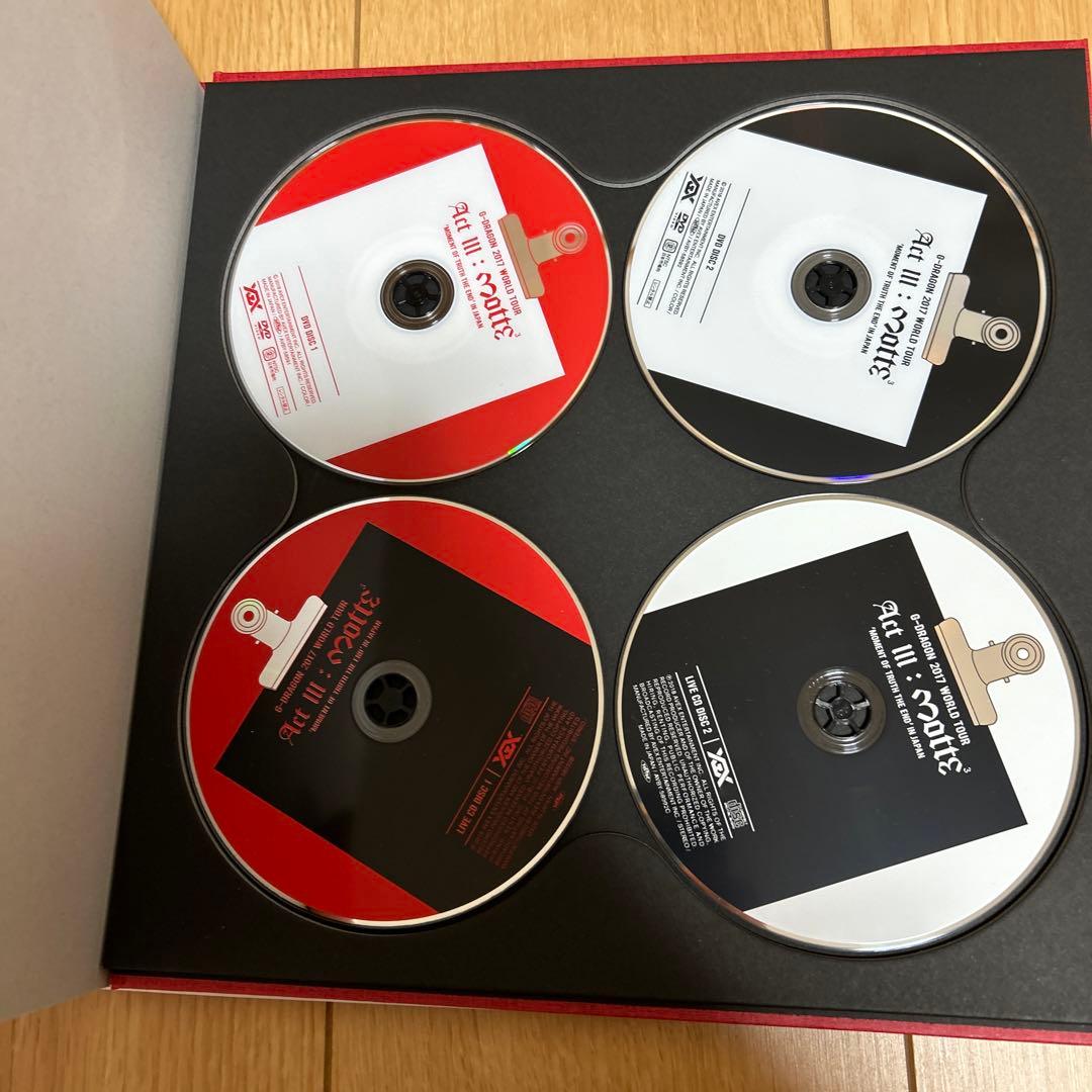 BIGBANG G-DRAGON ソロワールドツアー初回生産限定DVD