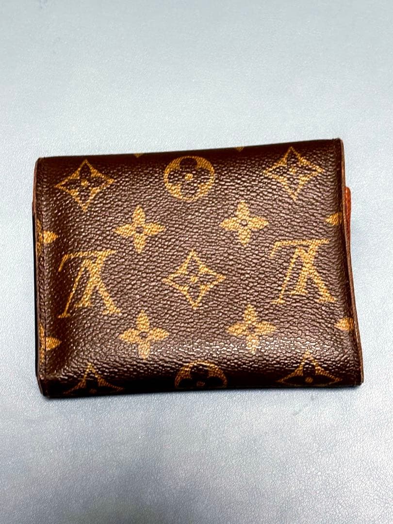 ノ*エ様 美品 ルイヴィトン モノグラム 三つ折り財布 付属品完備