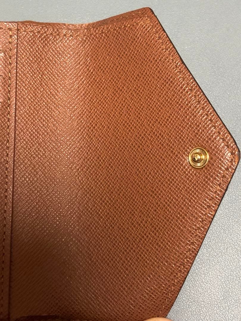 ノ*エ様 美品 ルイヴィトン モノグラム 三つ折り財布 付属品完備