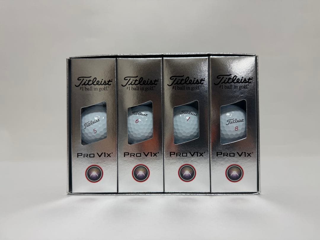 【最新2025】タイトリスト PRO V1X ハイナンバー 新品 1ダース