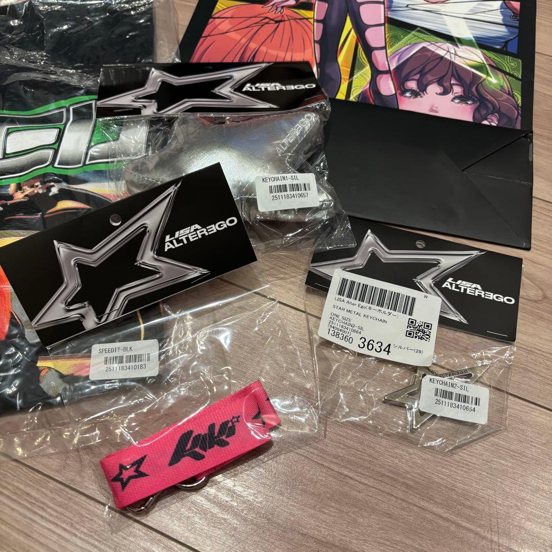 BLACK PINK LISA ALTEREGO グラフィックTシャツ セット