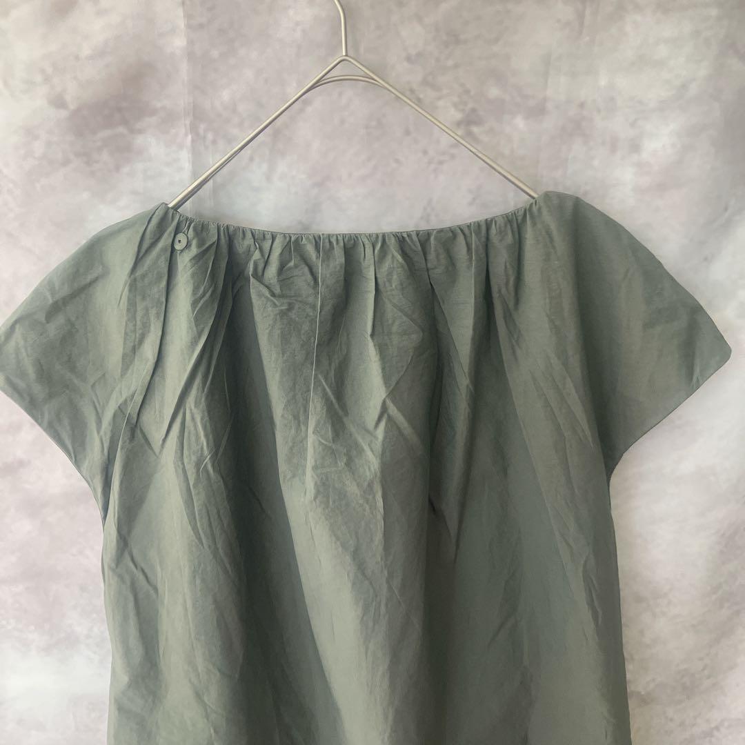 BRUNELLO CUCINELLI【M】カーキ　ワンピース　ブルネロクチネリ