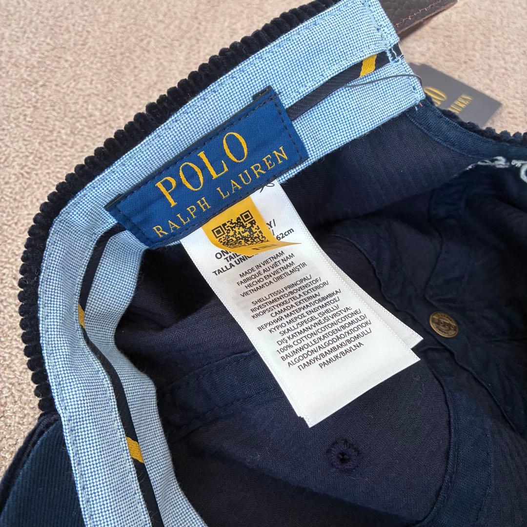 POLO RALPH LAUREN コーデュロイキャップ 帽子