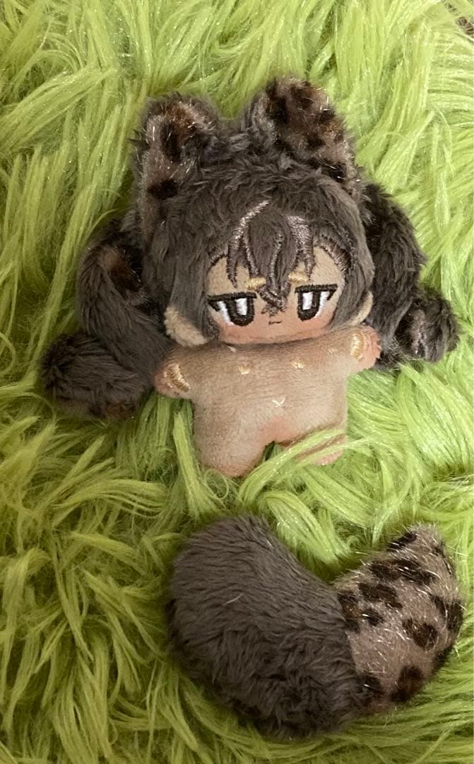 自作ぬいぐるみ・豹柄の子