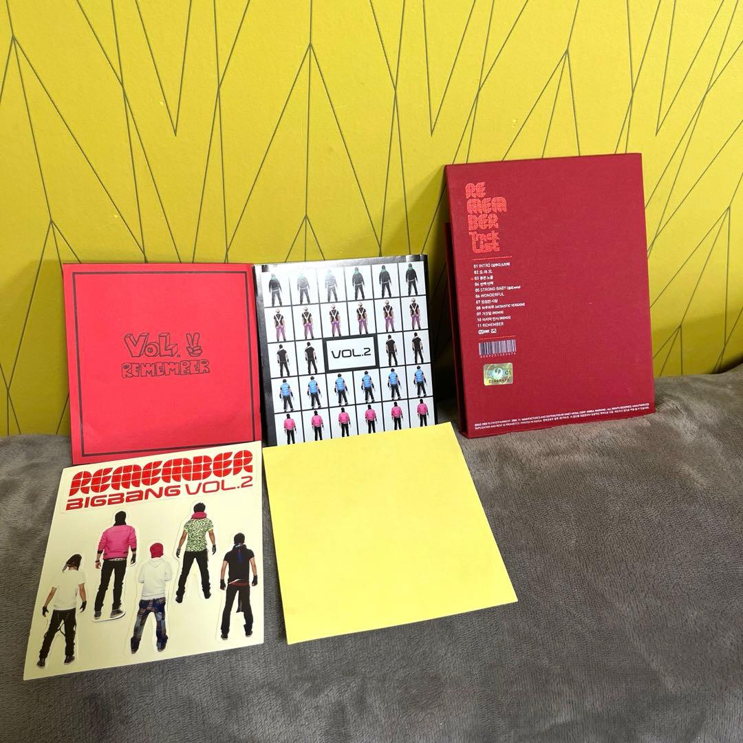 K-POP・アジア BIGBANG Vol.2 REMEMBER STAND UP 2set