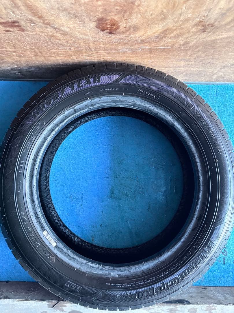 【2024年製バリ山】グッドイヤー 155/65R14 4本セット EG01