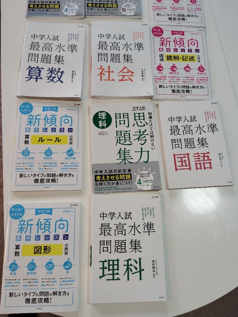 値下げ【17600円相当】問題集　最高水準 思考力 新傾向11冊　未使用