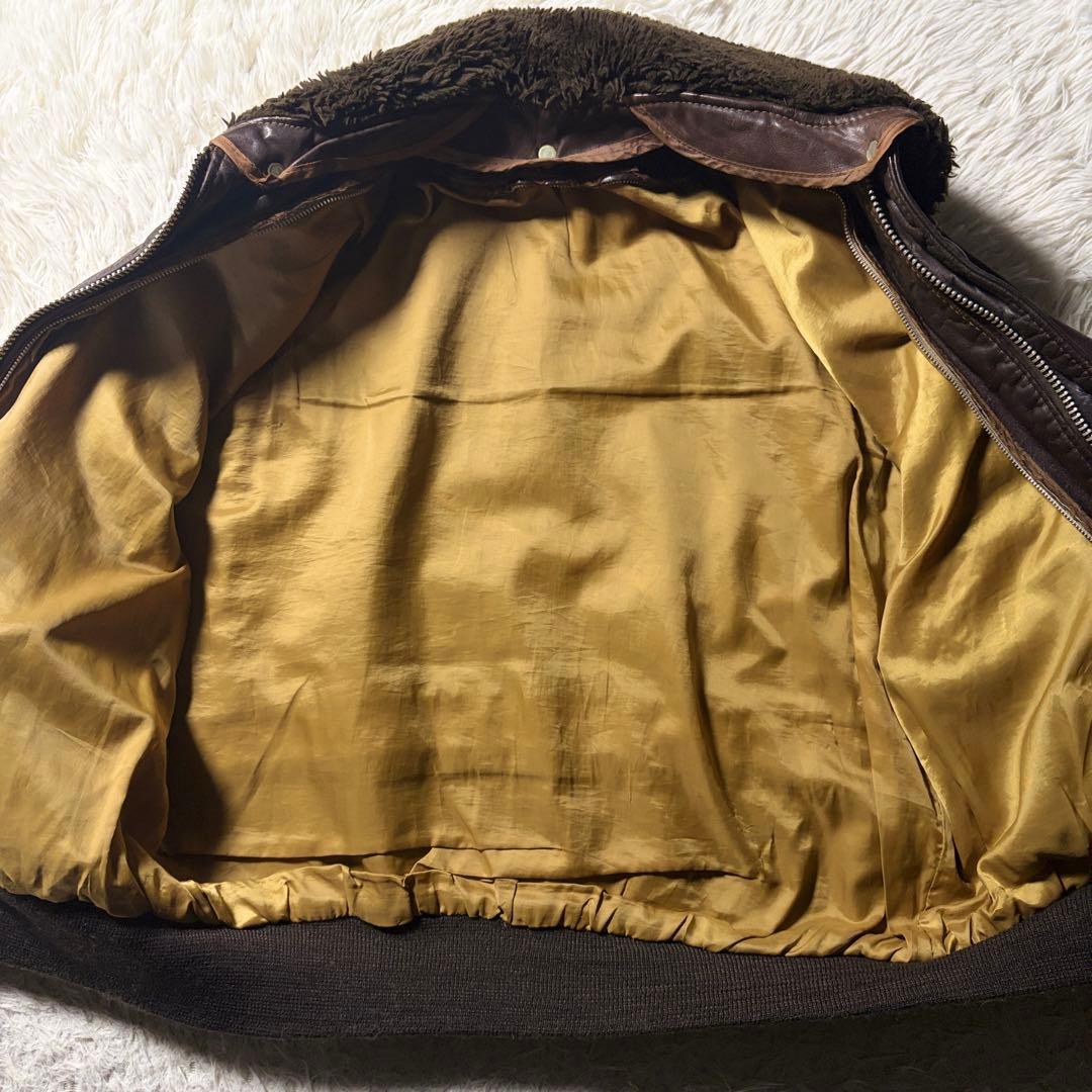 モ*ト様 46サイズ ■schott フライトジャケット　 G-1 襟ボア　67