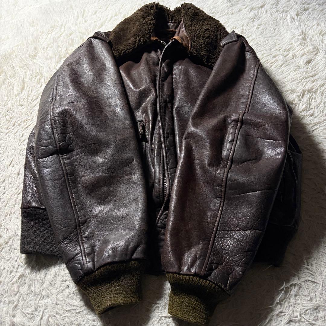 モ*ト様 46サイズ ■schott フライトジャケット　 G-1 襟ボア　67